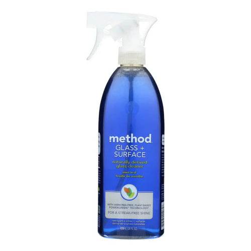 Method Glass & Surface Mint Leaf - 28oz/8pk