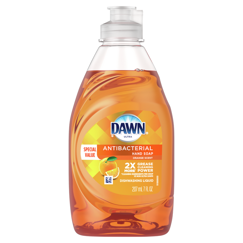 Dawn Ultra Antibacterial Hand Liquid Dish Soap Orange - 7oz/18pk