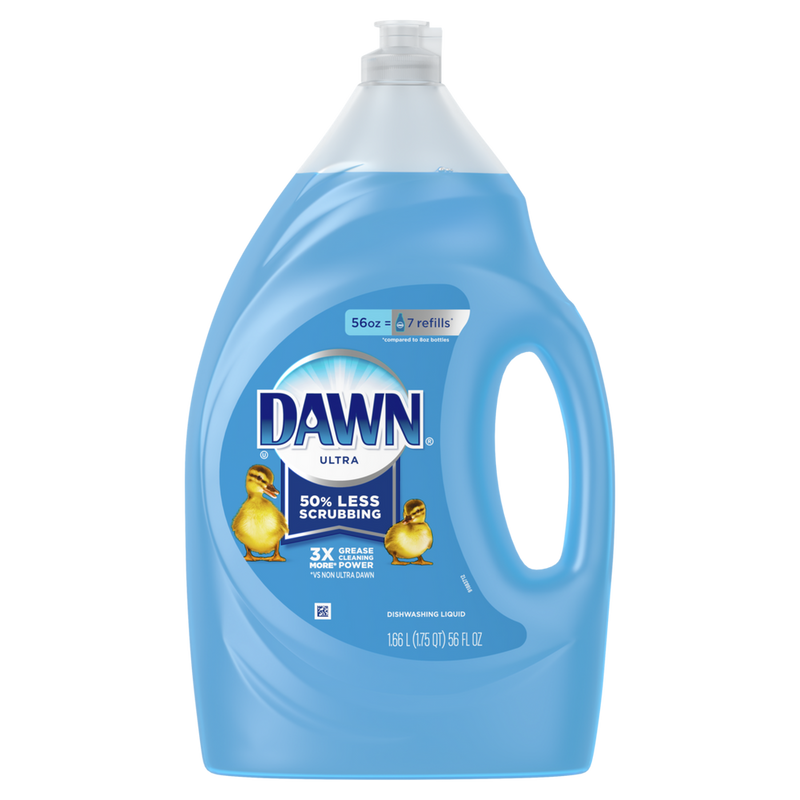 Dawn Ultra Dishwashing Liquid Dish Soap Original Scent - 56oz/8pk