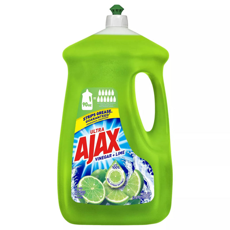 Ajax Dish Liquid Lime - 90oz/4pk