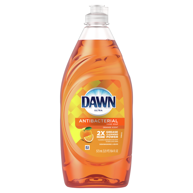 Dawn Ultra Antibacterial Hand and Dish Liquid Soap Orange Scent - 19.4oz/10pk