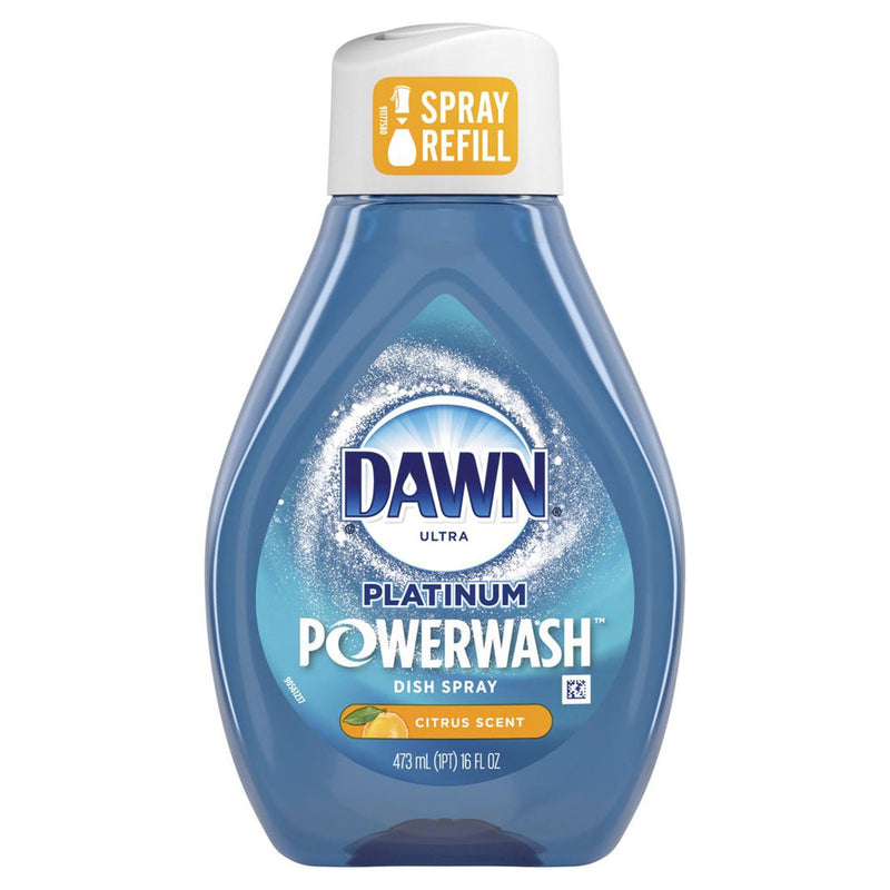 Dawn Platinum Powerwash Dish Spray Soap Citrus Scent Refill - 16oz/6pk