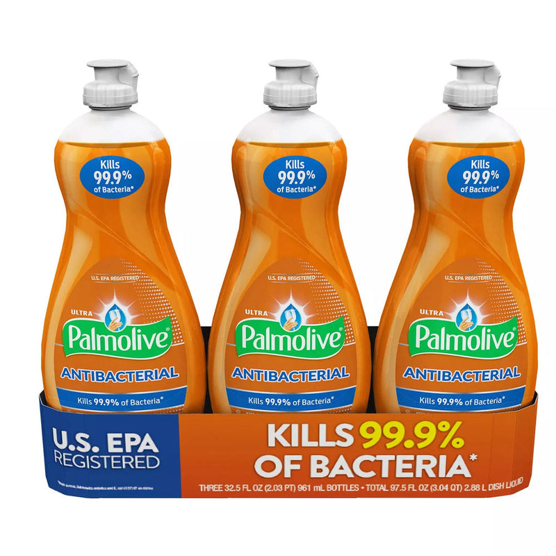 Palmolive Ultra Antibacterial Orange - 32.5oz/3pk