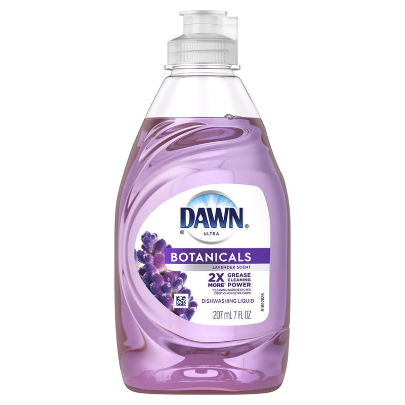 Dawn Ultra Botanicals Dishwashing Liquid Dish Soap, Lavender Scent - 7oz/18pk