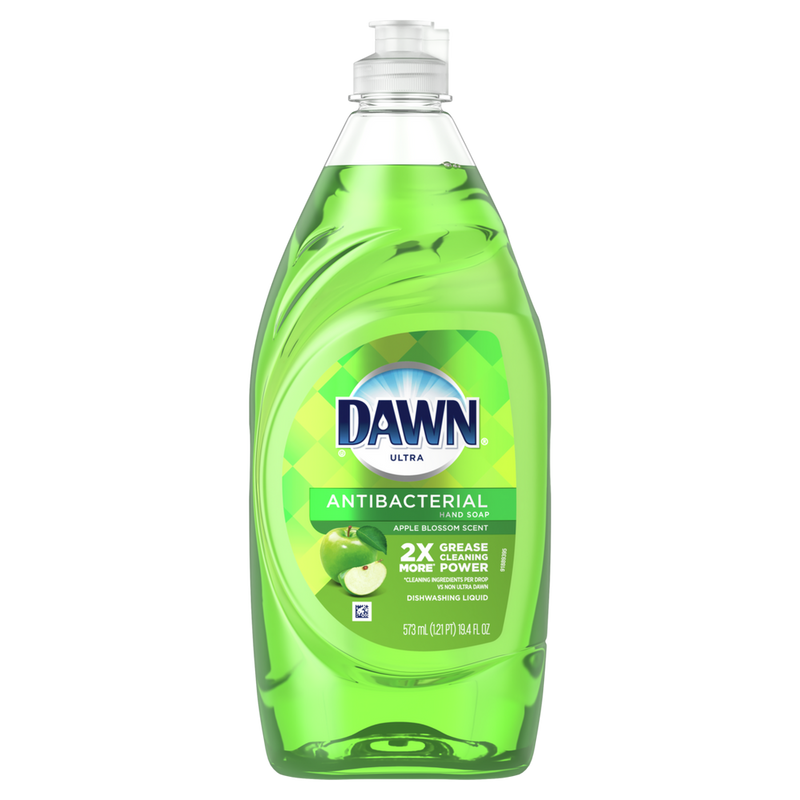 Dawn Ultra Antibacterial Hand and Dish Liquid Soap Apple Blossom Scent - 19.4oz/10pk