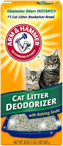 Arm & Hammer Cat Litter Deodorizer w/Baking Soda - 20oz/12pk