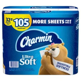 Charmin Ultra Soft Toilet Paper 32 Super Plus Rolls - 218ct/1pk