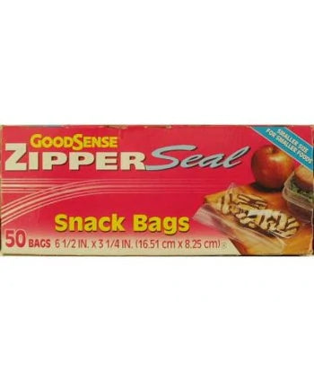 Goodsense DISPLAY Zipper Snack - 50ct/40pk