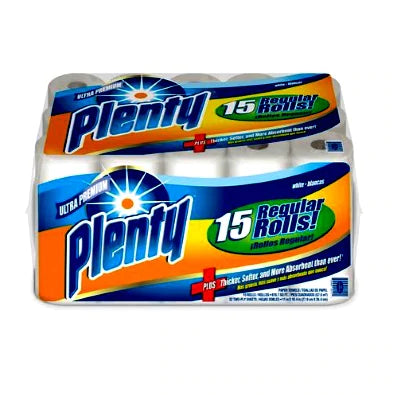 Plenty Paper Towels Bundles 2ply - 15bd