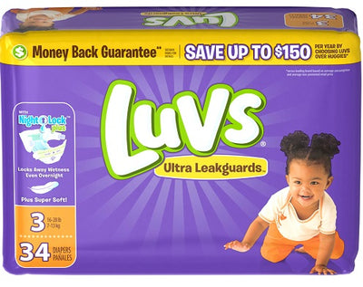 Luvs Ultra Leakguards Diapers Size