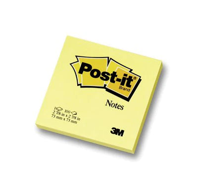 Post-it Notes 100 Sheets Single Display - 1ct/24pk