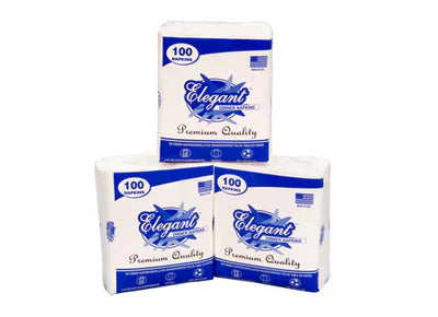 Napkins DINNER Elegant 2 ply - 100ct/30pk