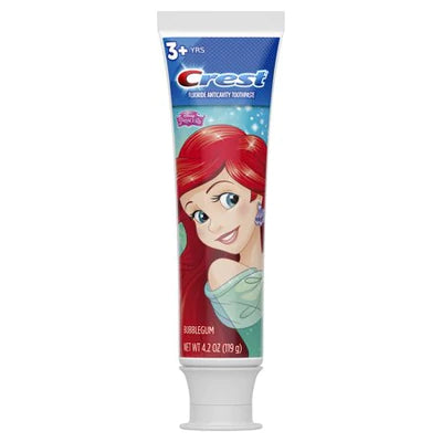 Crest Kids Toothpaste Disney's Princess Bubblegum - 4.2oz/6pk