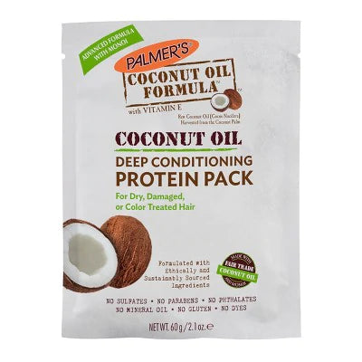 Palmer's Coconut Oil Formula Deep Conditioning Protein Pack - 2.1oz/12pk