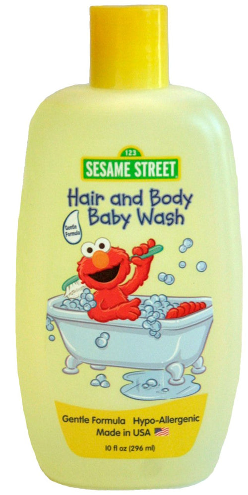 Baby Body Wash Sesame Street - 10oz/12pk Case/12