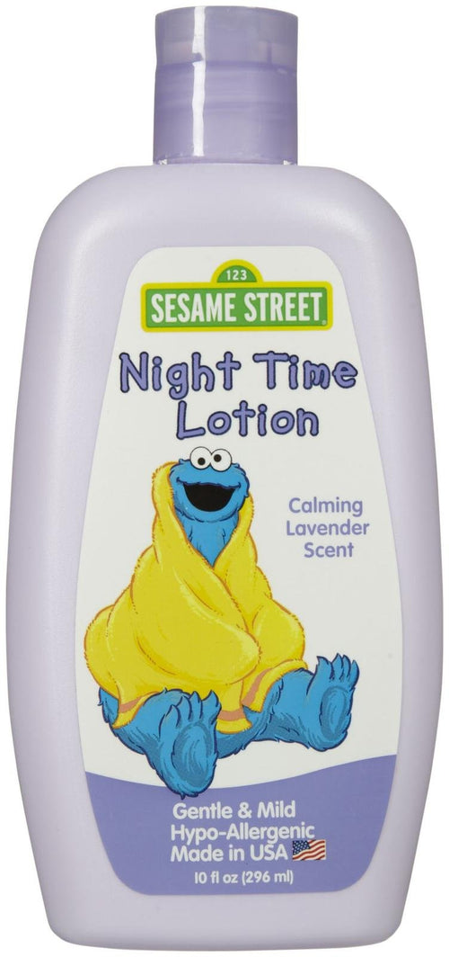 Baby Night Time Lotion Sesame Street - 10oz/12pk Case/12