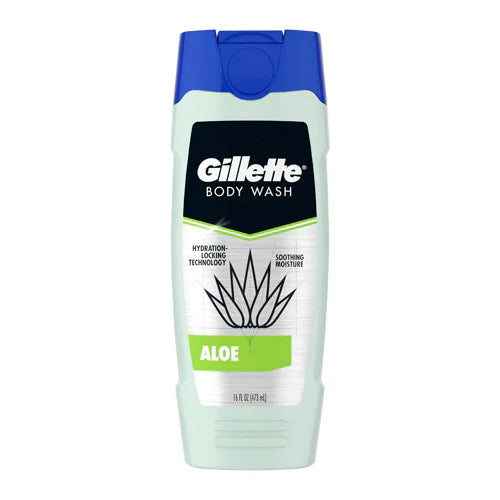 Gillette Aloe Hydra Body Wash- 16oz/4pk