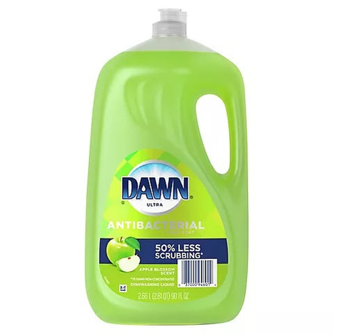 Dawn Ultra Apple Blossom Anti-bacterial Dishwashing Liquid Soap - 90oz/120pk