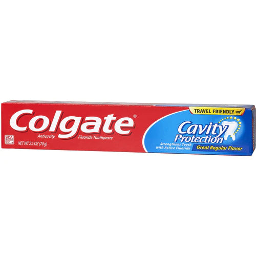 Colgate T-paste Regular AntiCavity Protection - 2.5oz/24pk