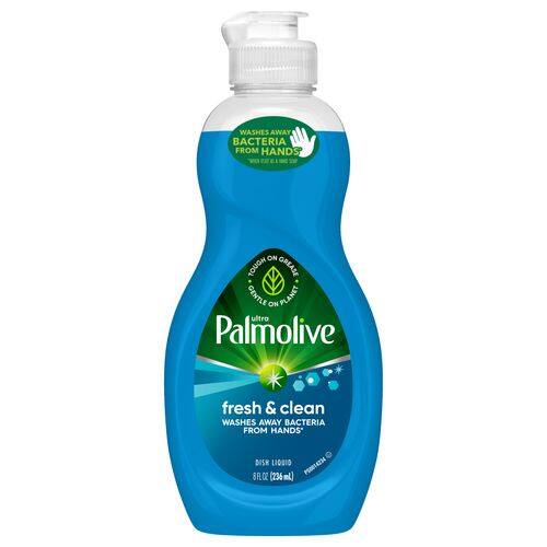 Palmolive Ultra Dish Liquid Antibacterial Fresh & Clean - 8oz/16pk