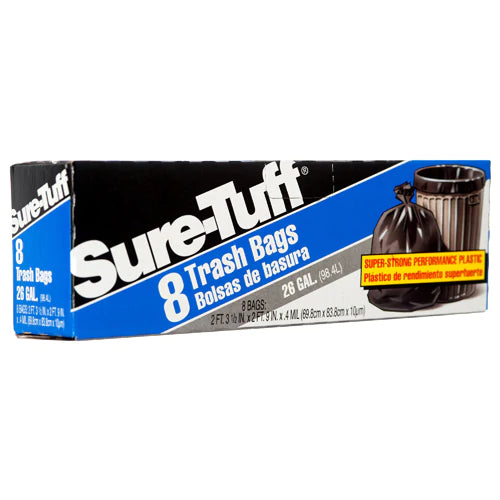 Suretuff Trash 26Gal - 8ct/24pk