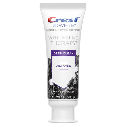 Crest 3D Charcoal White Therapy Twin Pack - 2x4.01oz/6pk