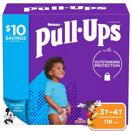 Huggies Pull - Ups For Boys 3T/4T - 116ct/1pk Case/1