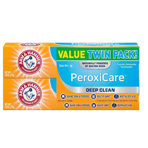 AHDC Peroxicare Tartar Control Toothpaste Twin Pack - 2x6oz/6pk