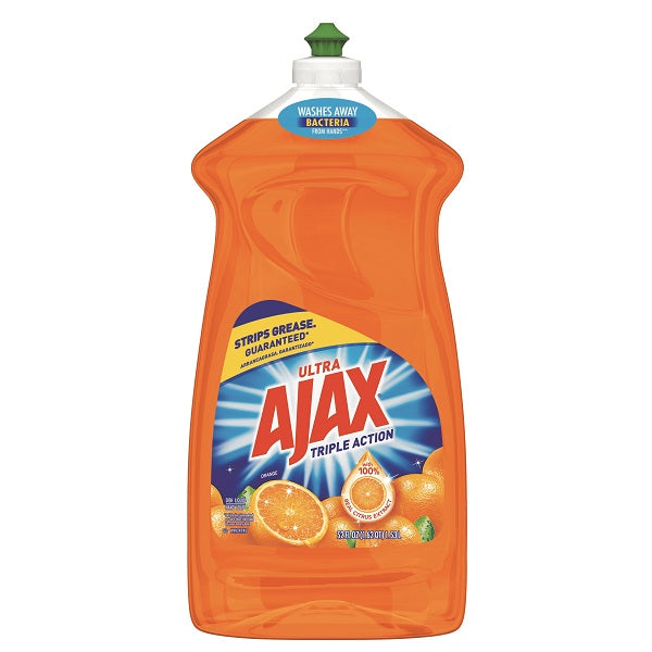 Ajax 52oz/6pk Dish Orange - 60cs/plt