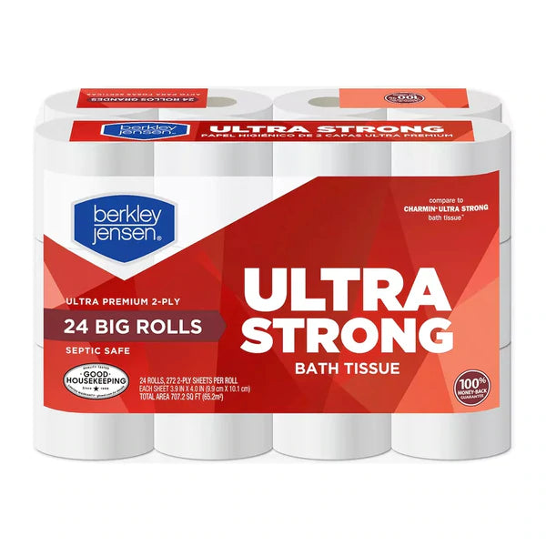 Berkley Jesen Ultra Strong Bath Tissues - 252ct/24pk