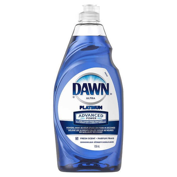 Dawn Ultra Platinum Advanced Power Fresh Scent Dish Soap - 24oz/709ml/10pk