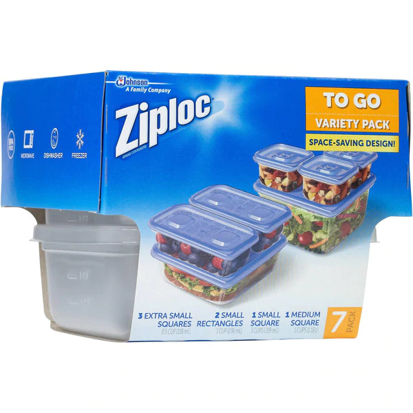 ZIPLOC@Container Variety TO GO - 7ct/6pk