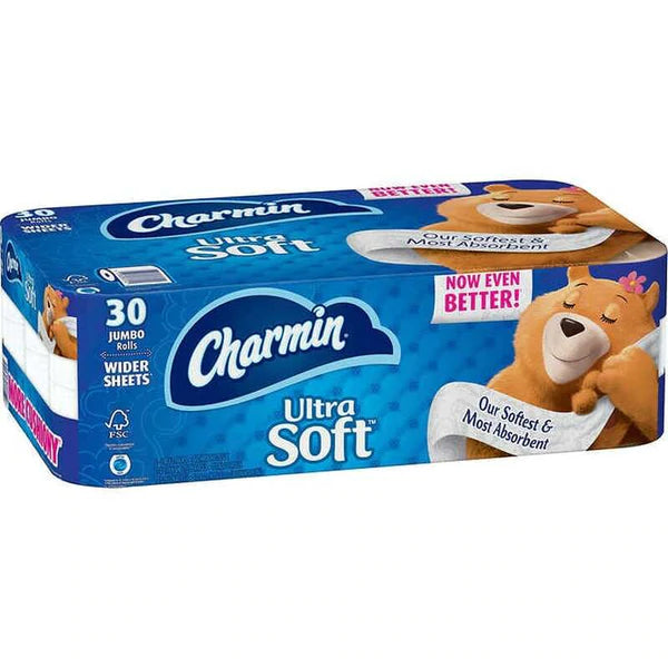 Charmin Ultra Soft Bath Tissues - 214ct/30pk